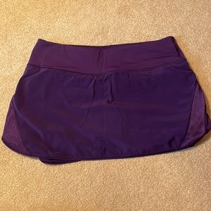 Amazing condition purple lululemon skirt. Size 6. Just cleaning out closet.